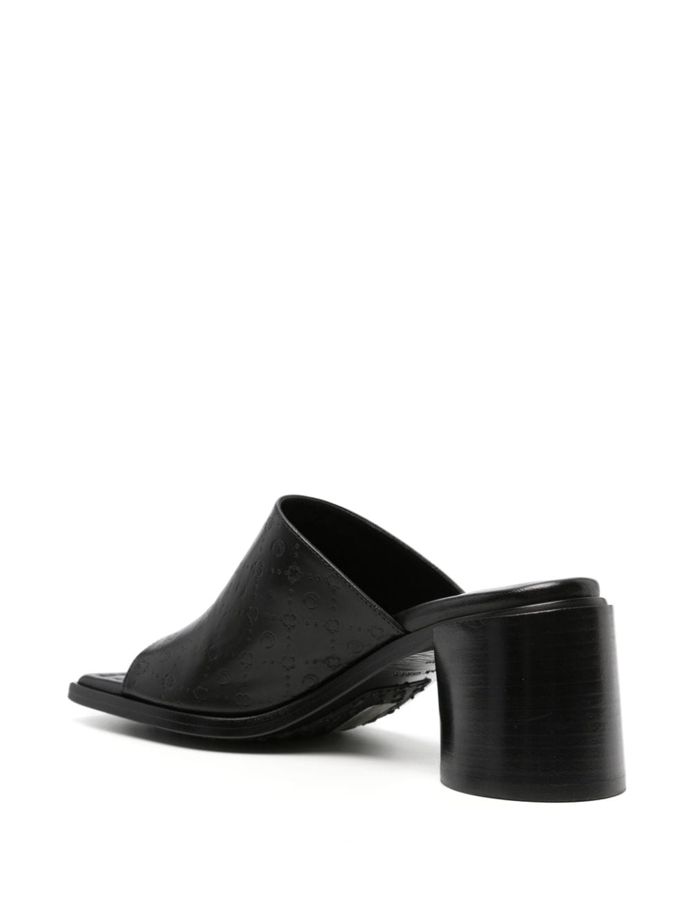 MARINE SERRE Sandals Black Sandals Marine Serre