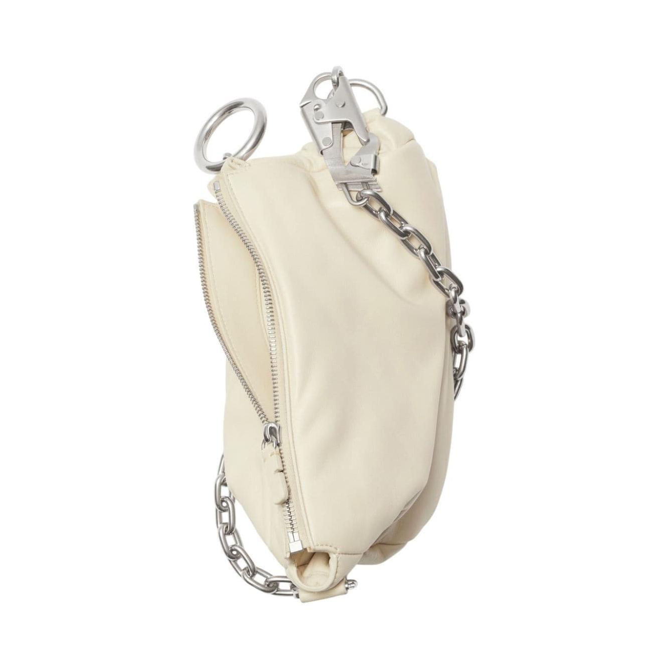 Burberry Small Knight Leather Shoulder Bag Shoulder Burberry Light Gray