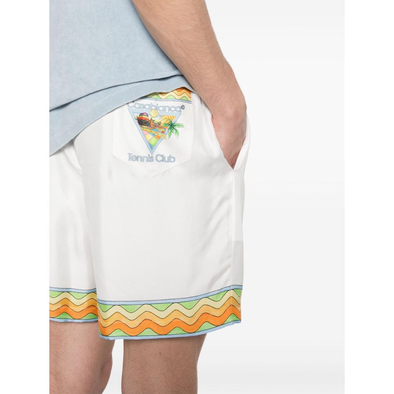 Casablanca Shorts White Short trousers Casablanca