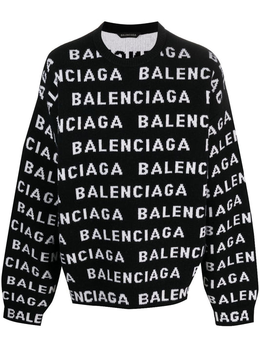 Balenciaga logo sweater Topwear Balenciaga