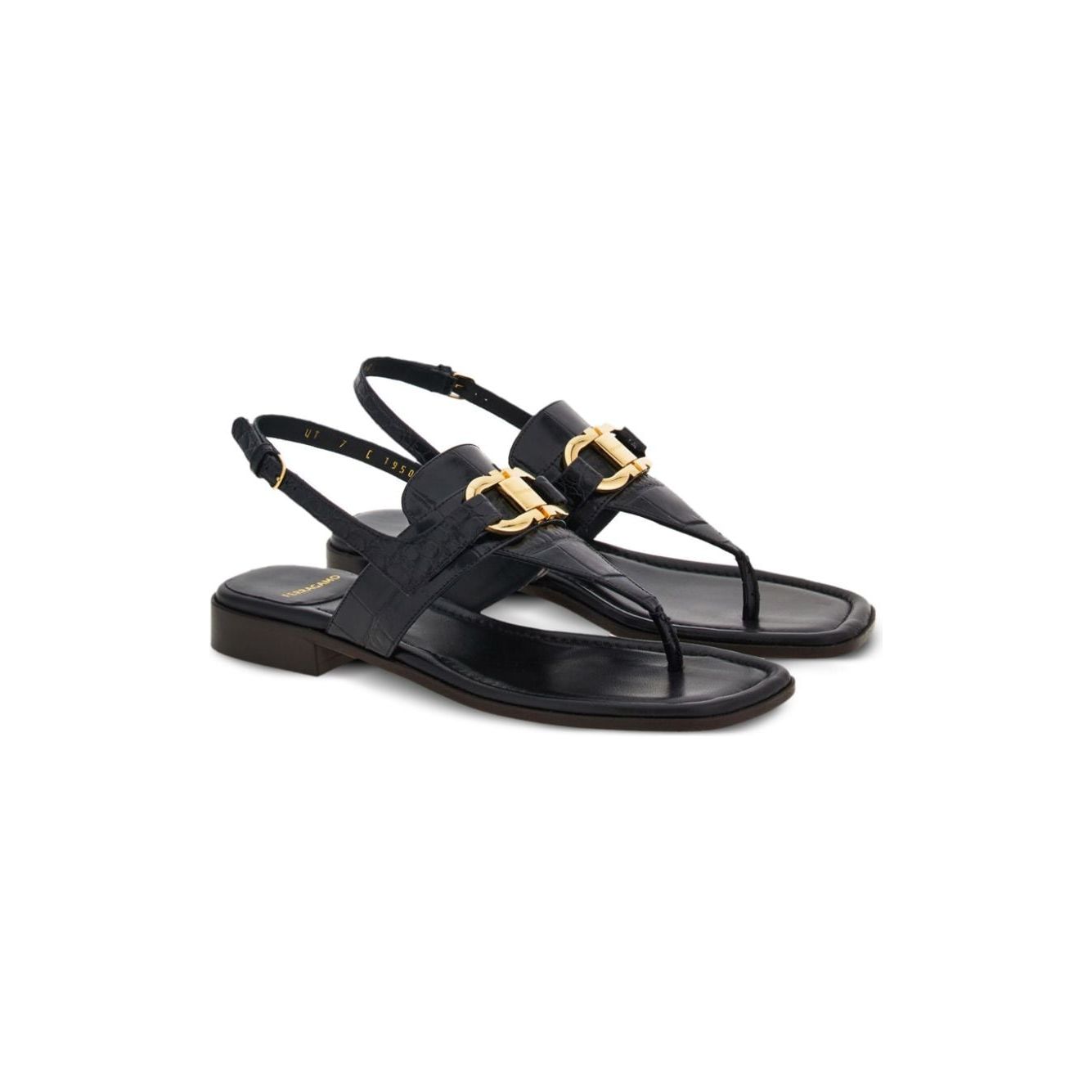 Ferragamo Sandals Black Sandals Ferragamo