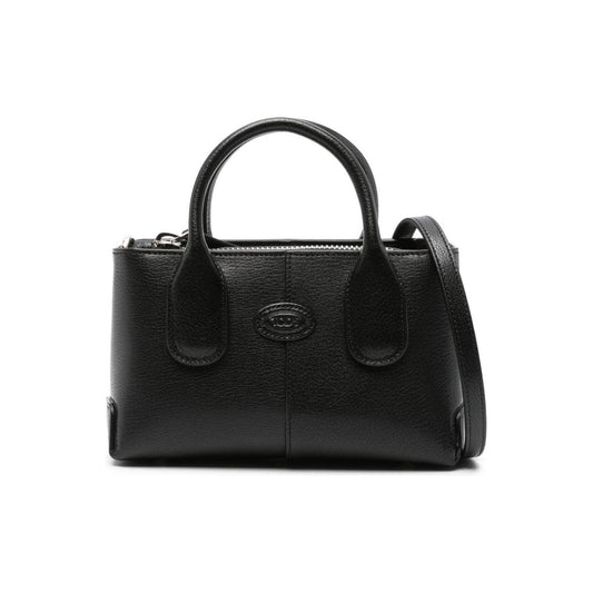 Tod's black calf leather smooth grain Bag Shoulder Tod'S