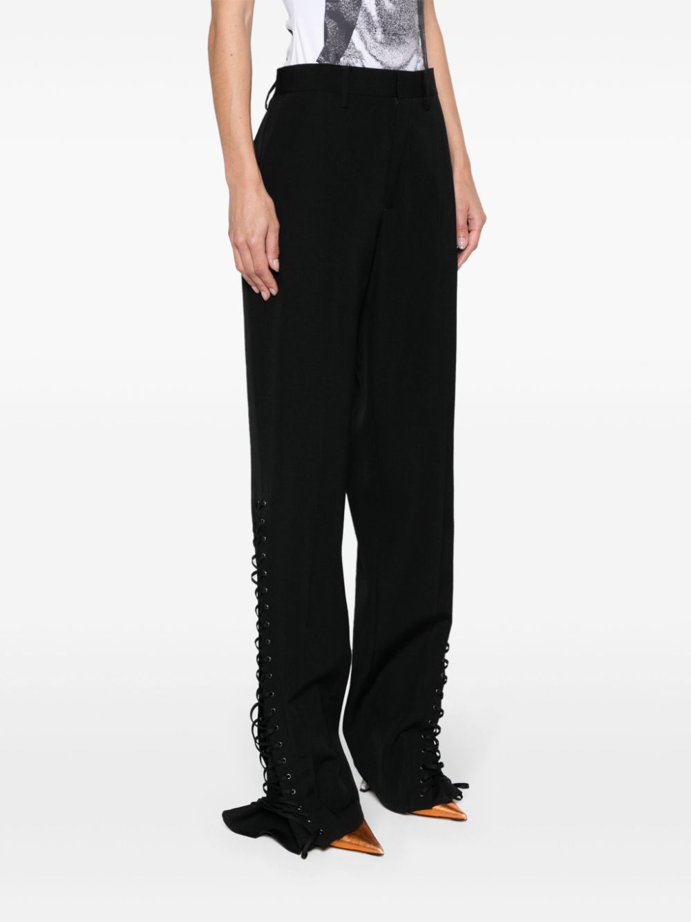 JEAN PAUL GAULTIER Trousers Black Trousers Jean Paul Gaultier