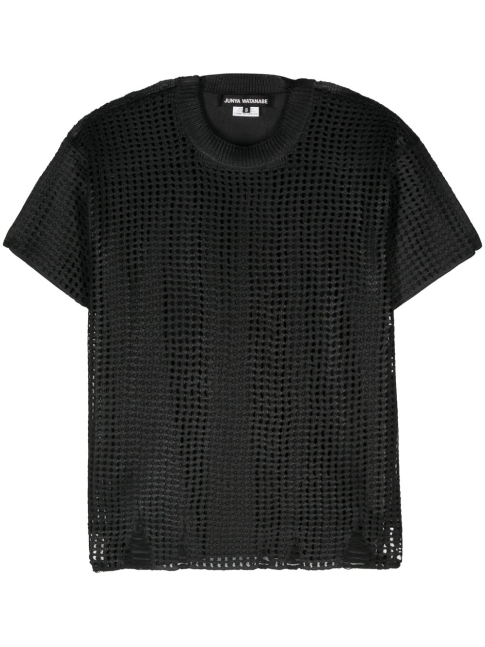 Junya Watanabe T-shirts and Polos Black Topwear Junya Watanabe