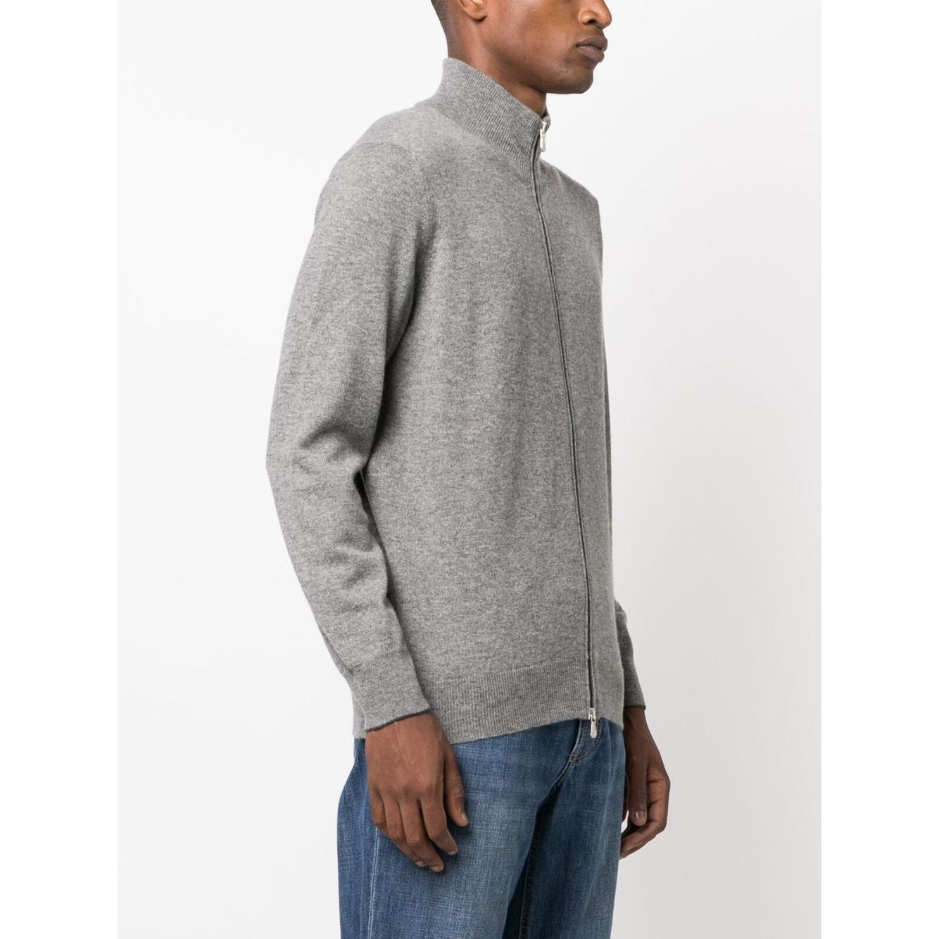 Brunello Cucinelli Sweaters Grey Topwear Brunello Cucinelli