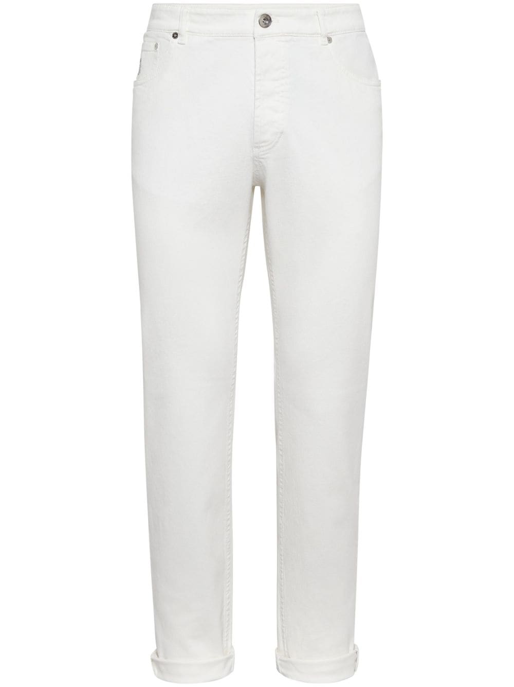 Brunello Cucinelli Jeans White Jeans Brunello Cucinelli