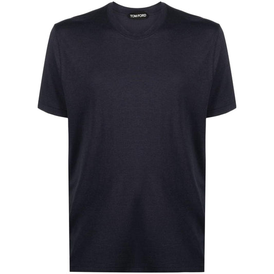 Tom Ford T-shirts and Polos Blue Topwear Tom Ford