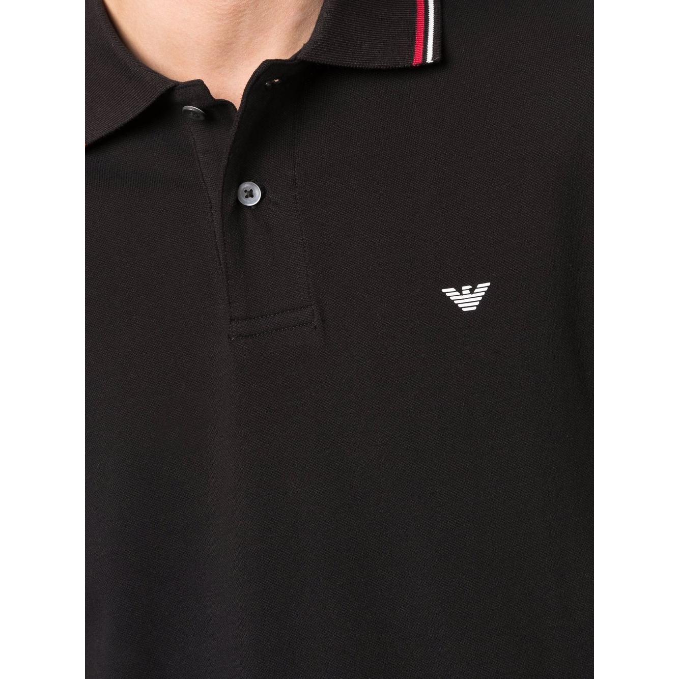 Emporio Armani T-shirts and Polos Black Topwear Emporio Armani