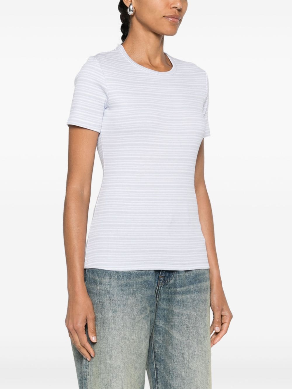 FILIPPA K T-shirts and Polos Clear Blue Topwear Filippa K