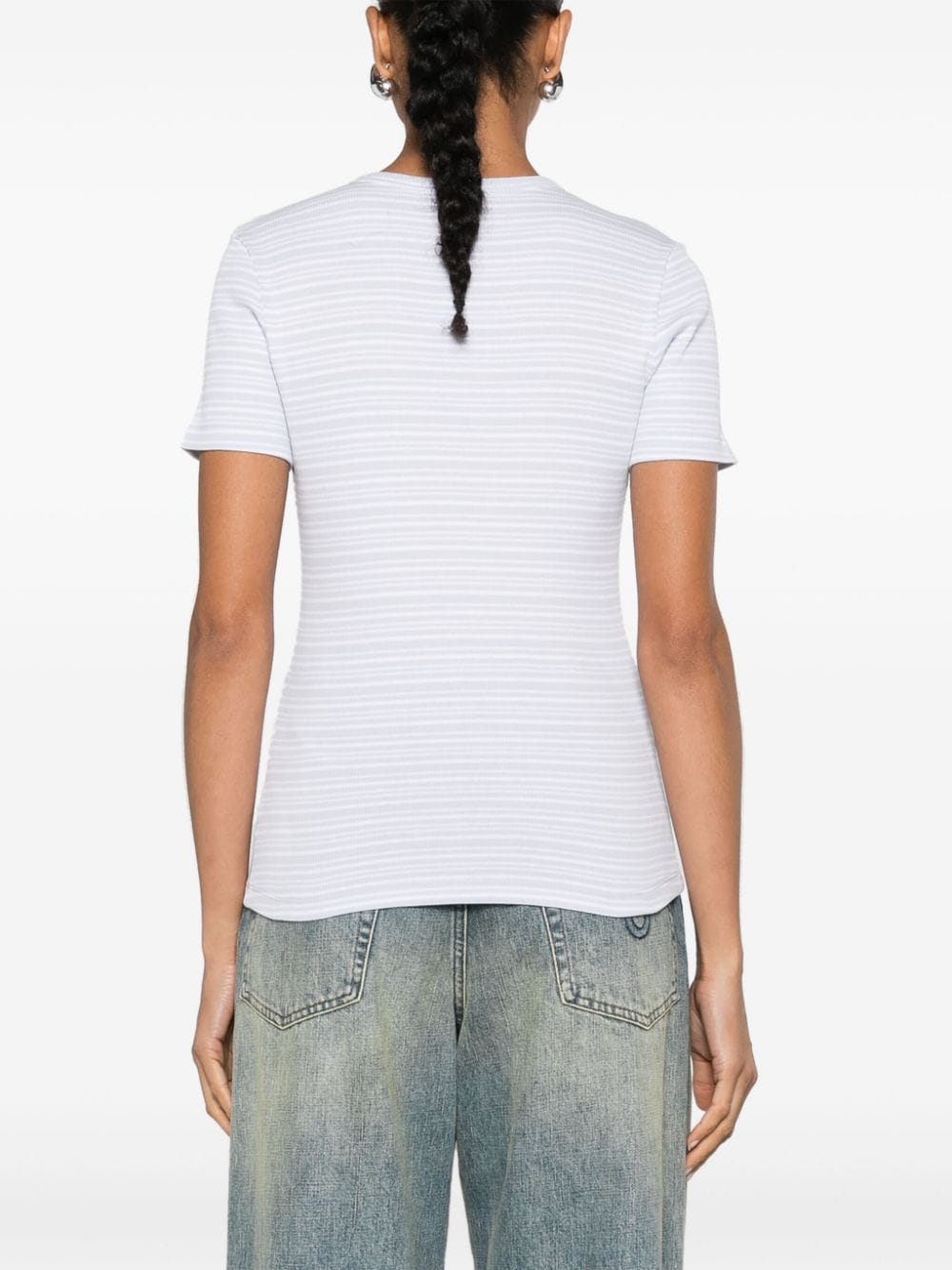 FILIPPA K T-shirts and Polos Clear Blue Topwear Filippa K