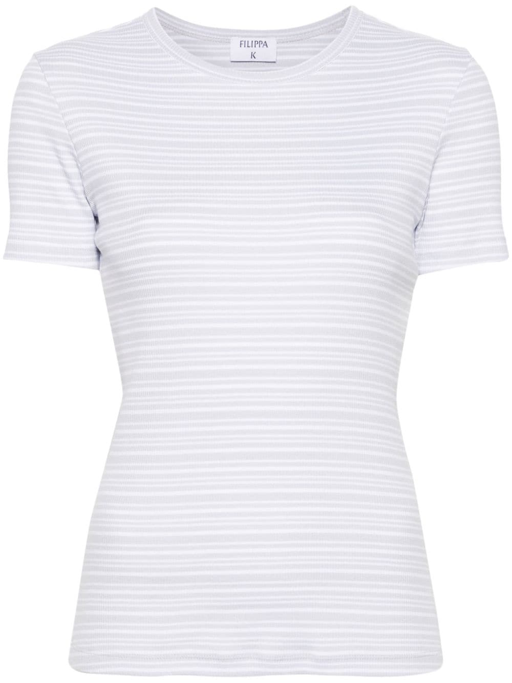 FILIPPA K T-shirts and Polos Clear Blue Topwear Filippa K