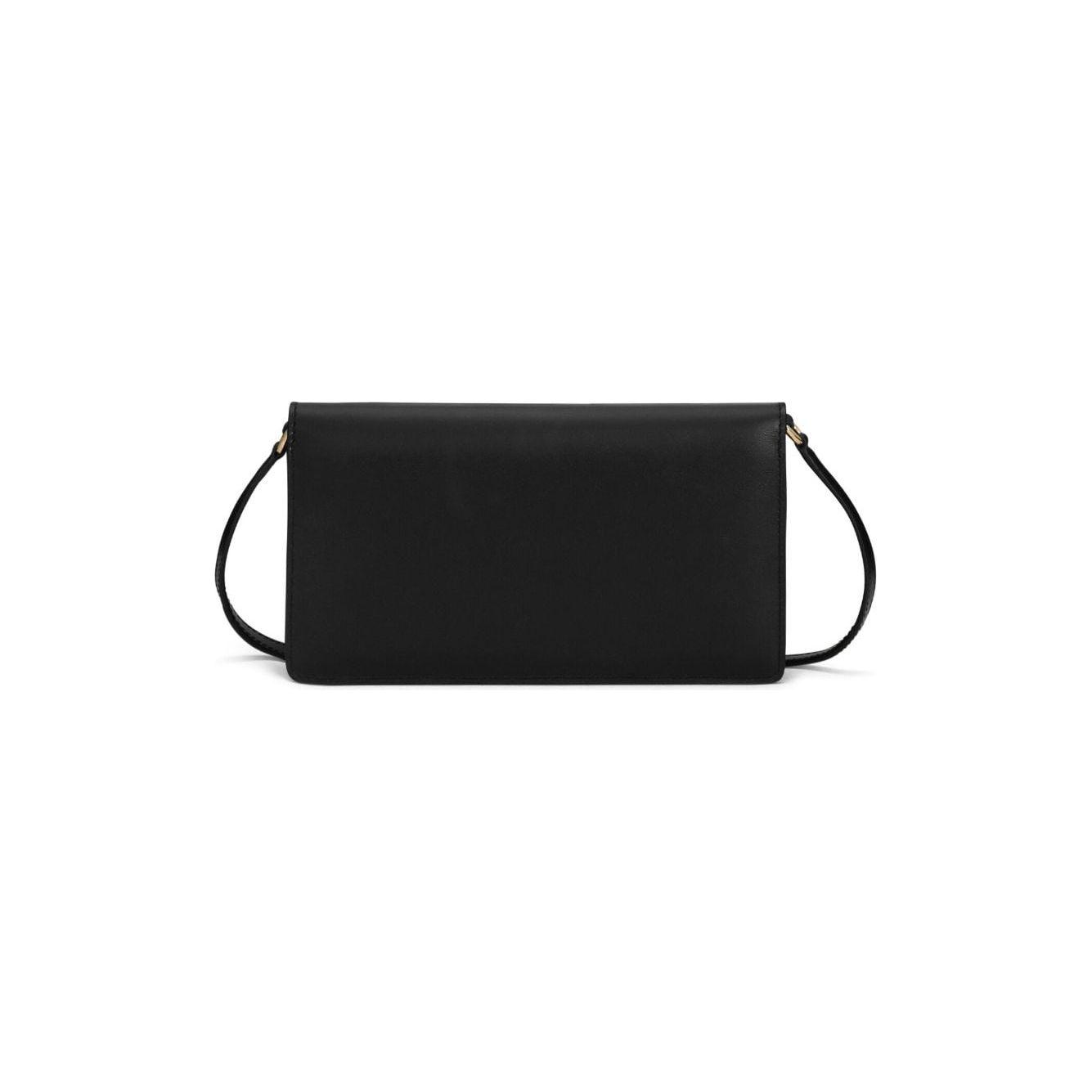 Dolce & Gabbana DG-logo leather shoulder Bag Black Clutches Dolce & Gabbana