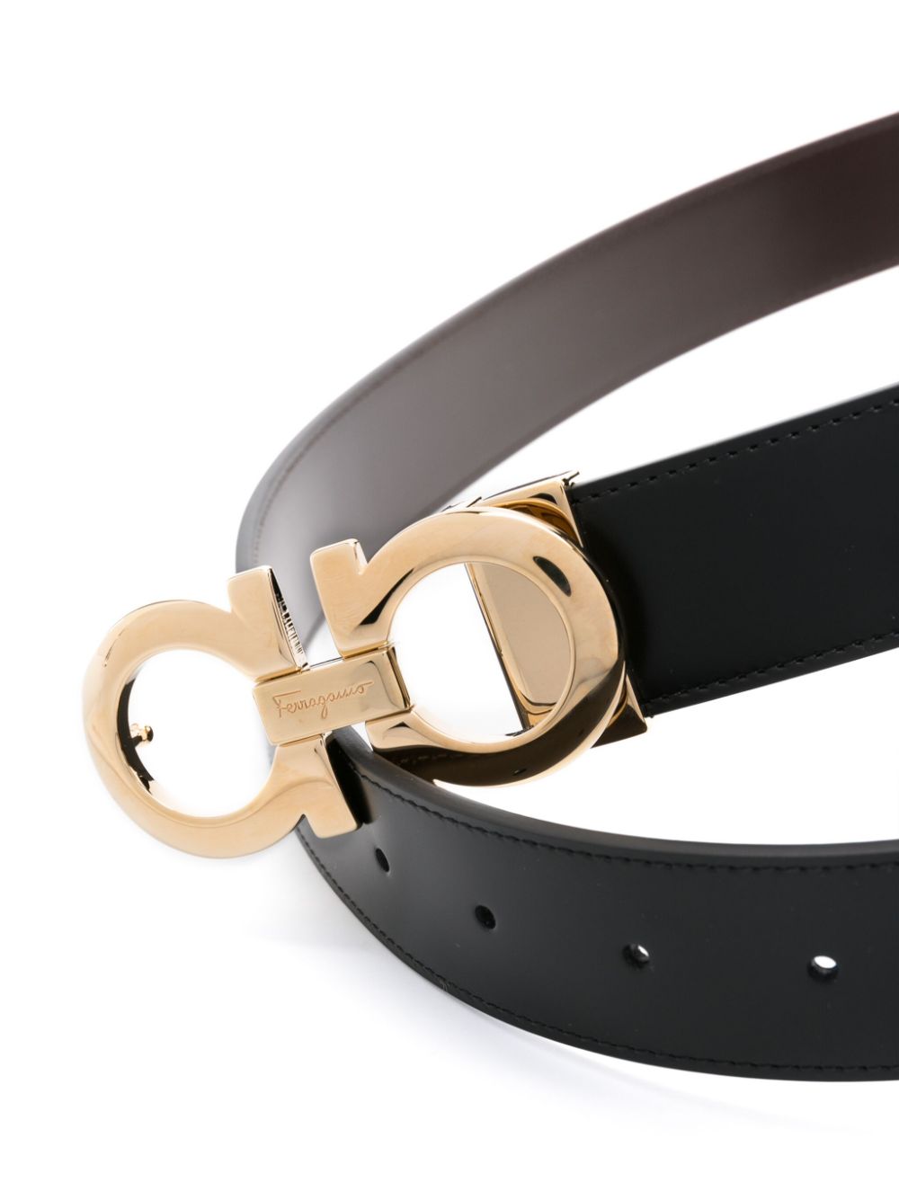 Ferragamo Belts Black Belts Ferragamo