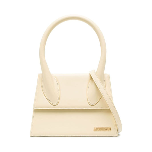 JACQUEMUS Bags.. Ivory Handbag JACQUEMUS