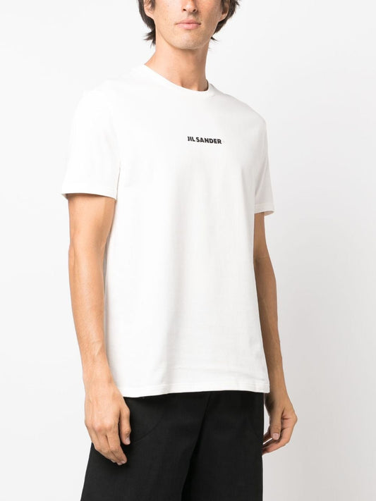 JIL SANDER PLUS T-shirts and Polos White Topwear Jil Sander Plus