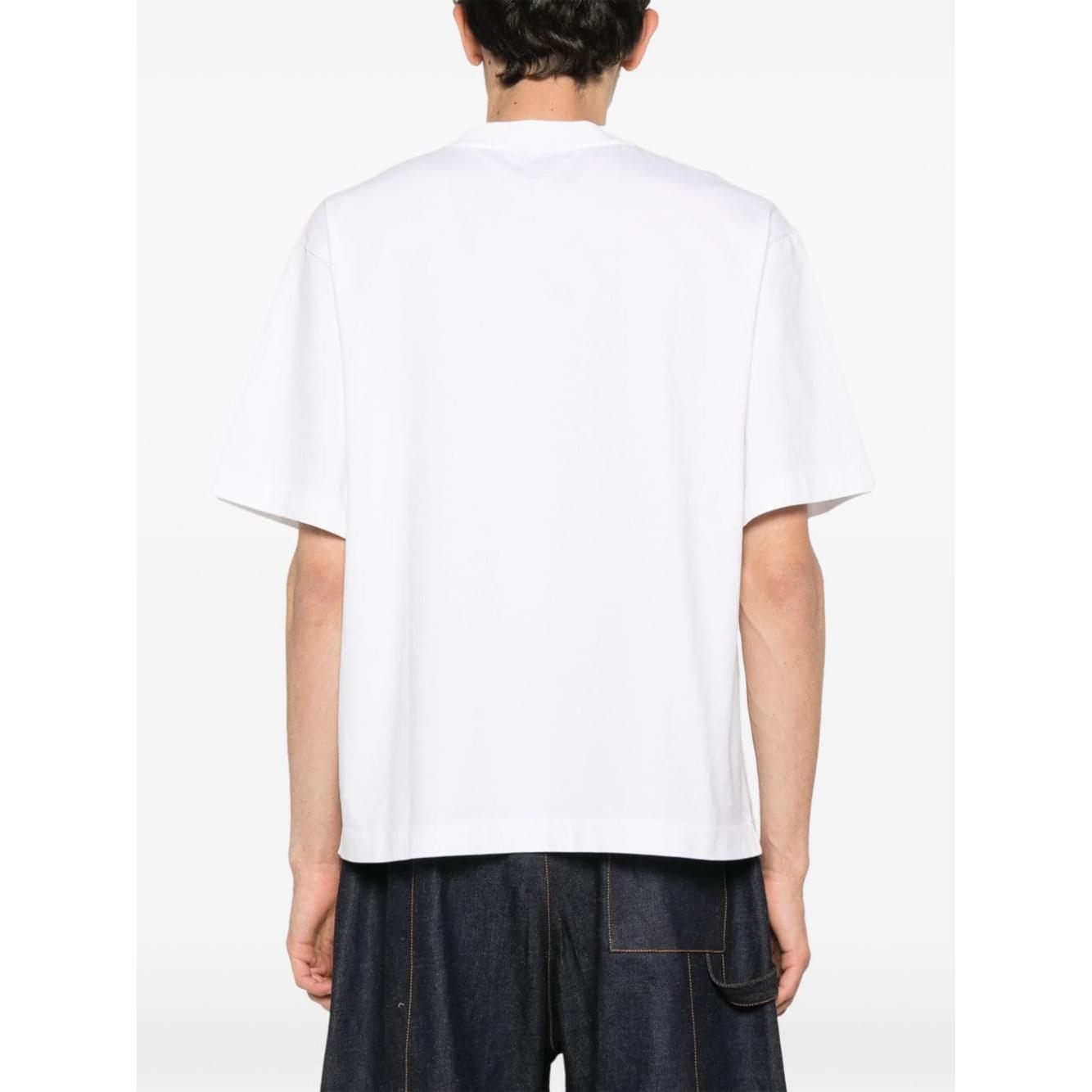 Off White T-shirts and Polos White Topwear Off White