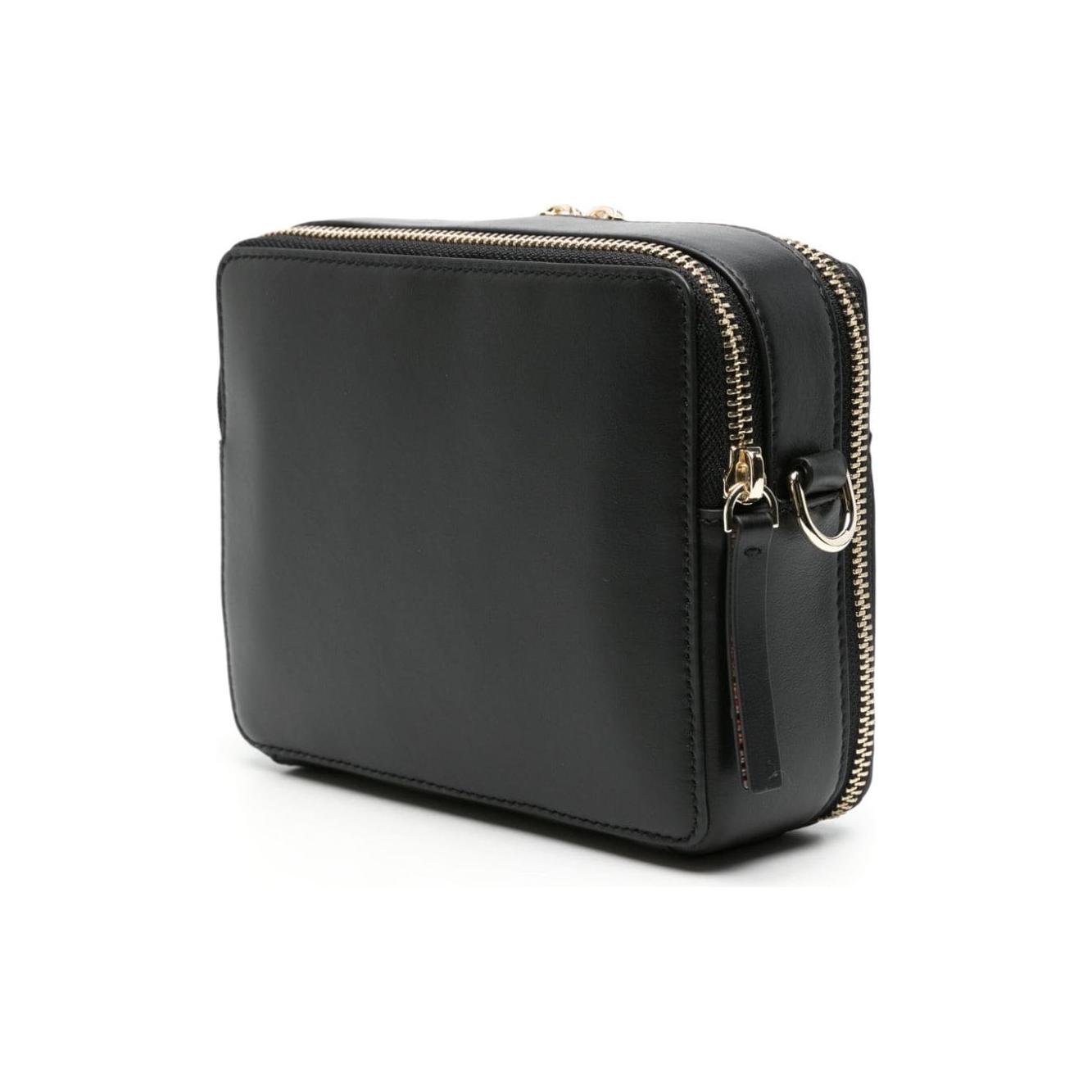 Paul Smith calfskin Crossbody Bag Black