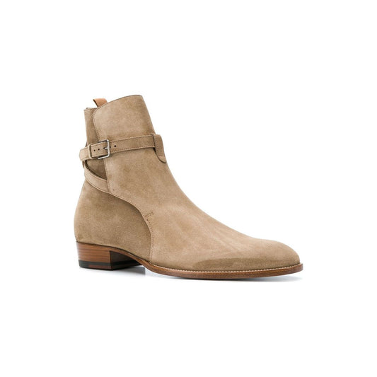 Saint Laurent  Boots Beige