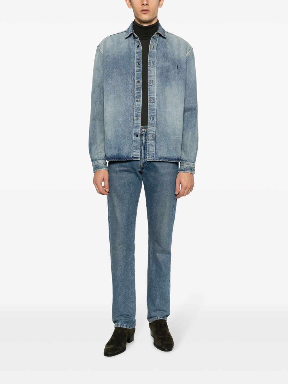 Saint Laurent  Shirts Clear Blue Shirts Saint Laurent