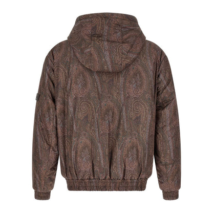 Etro Brown Polyester Bomber