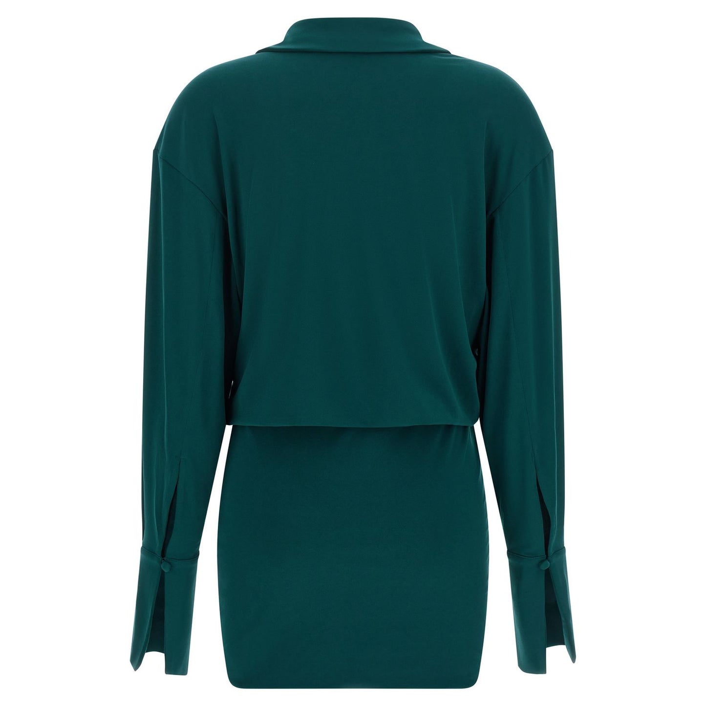 The Andamane Bicolor Polyester Short Dress