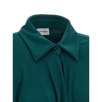 The Andamane Bicolor Polyester Short Dress