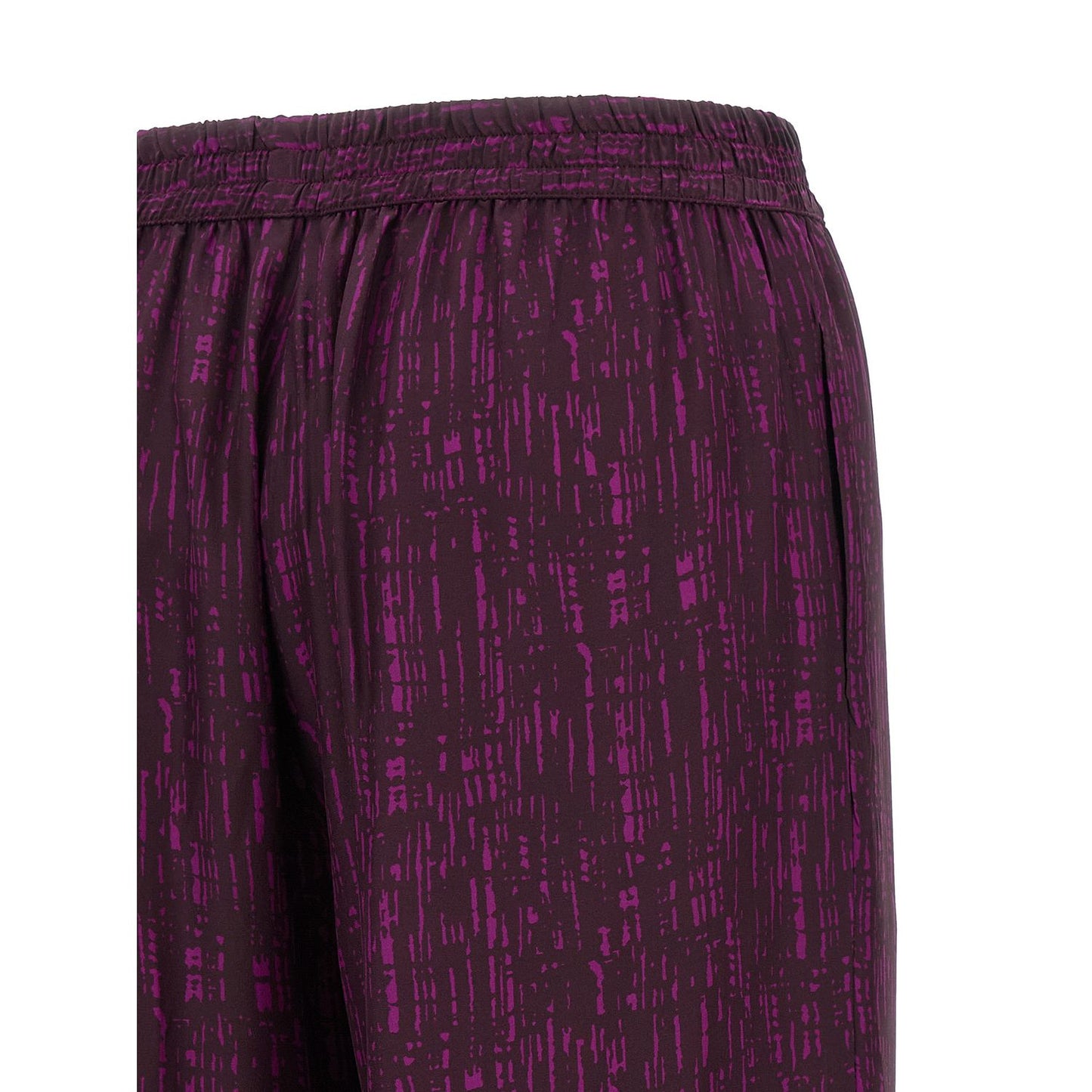 Gianluca Capannolo Purple Viscose Casual Pants