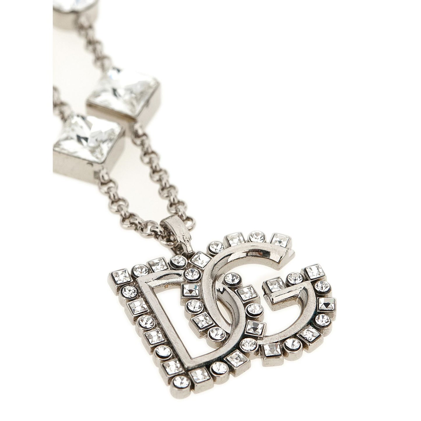 Dolce & Gabbana Silver Brass Necklace