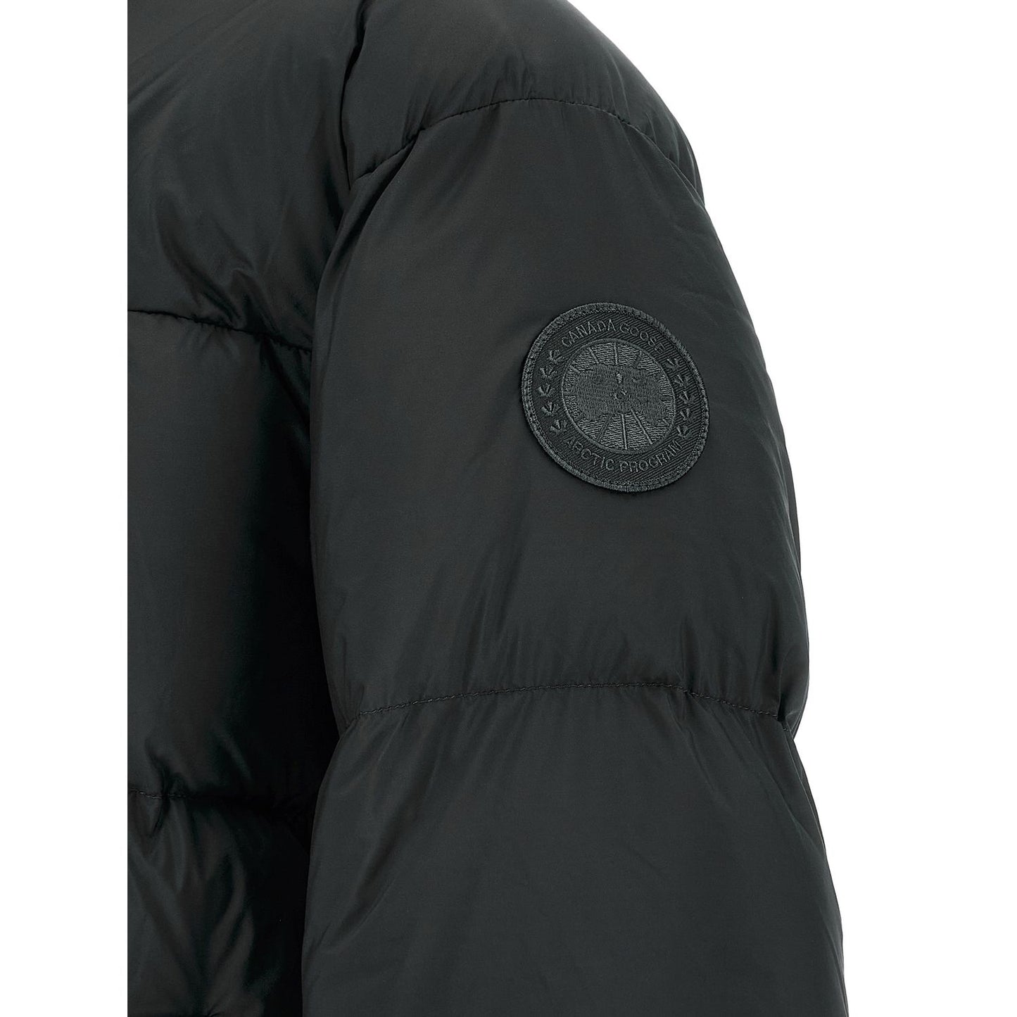 Canada Goose Black Polyamide Full-Length Jacket