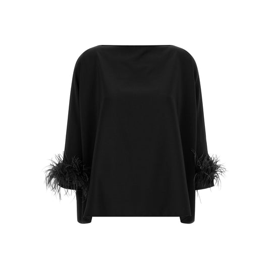Gianluca Capannolo Black Viscose Blouse