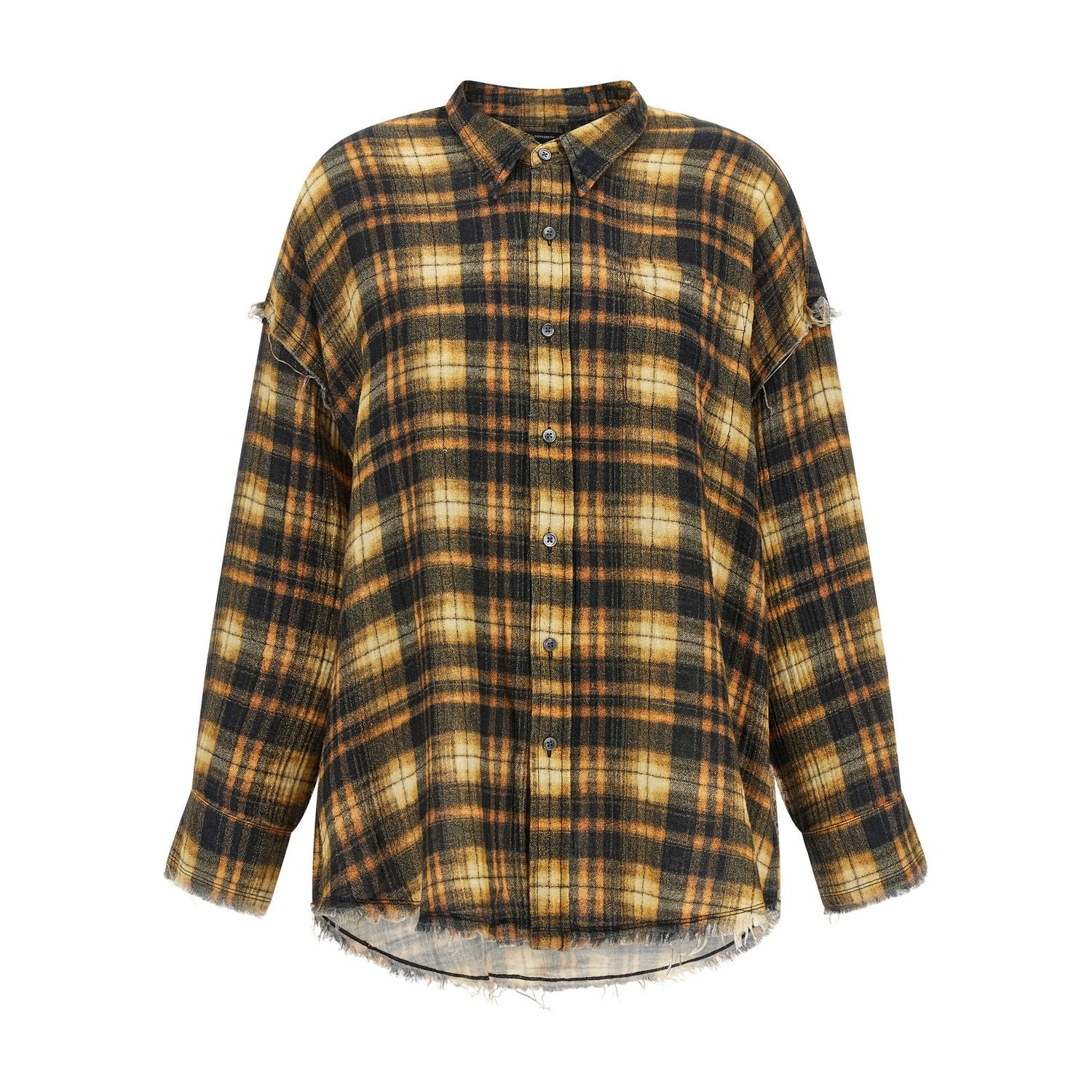 R13 Brown Cotton Blouse