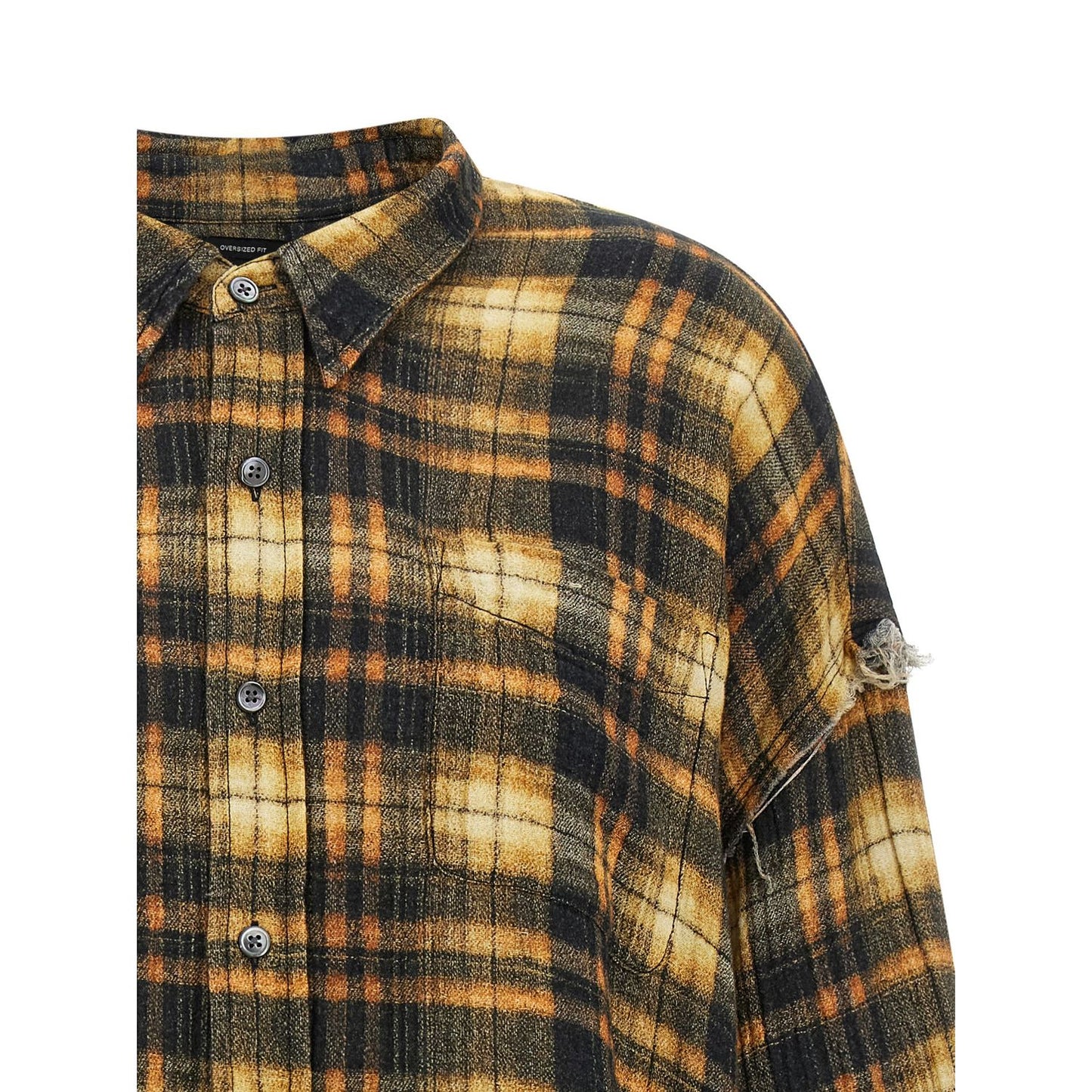 R13 Brown Cotton Blouse