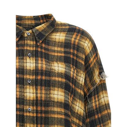 R13 Brown Cotton Blouse