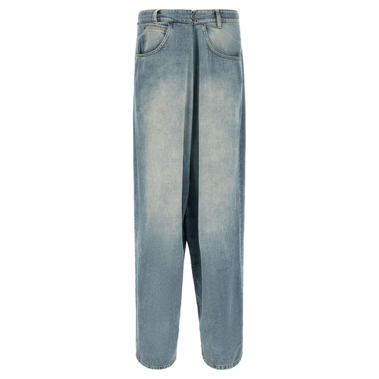Maison Margiela Blue Cotton Jeans Denim