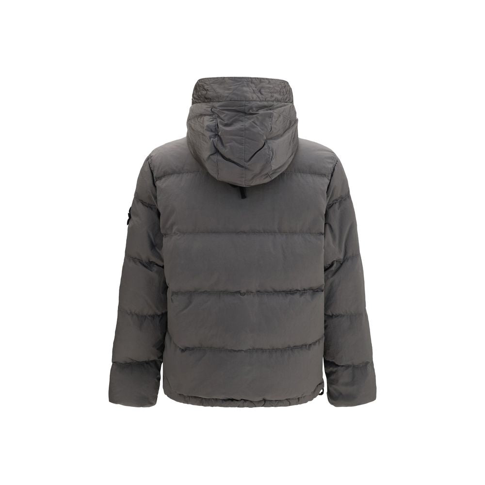 Stone Island Bicolor Polyamide Full-Length Jacket