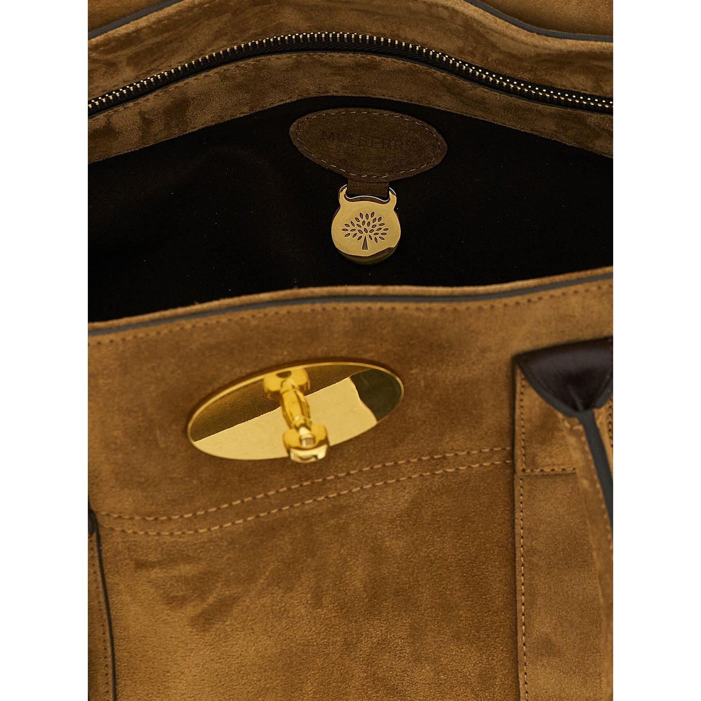 Mulberry Brown Calfskin Handbag