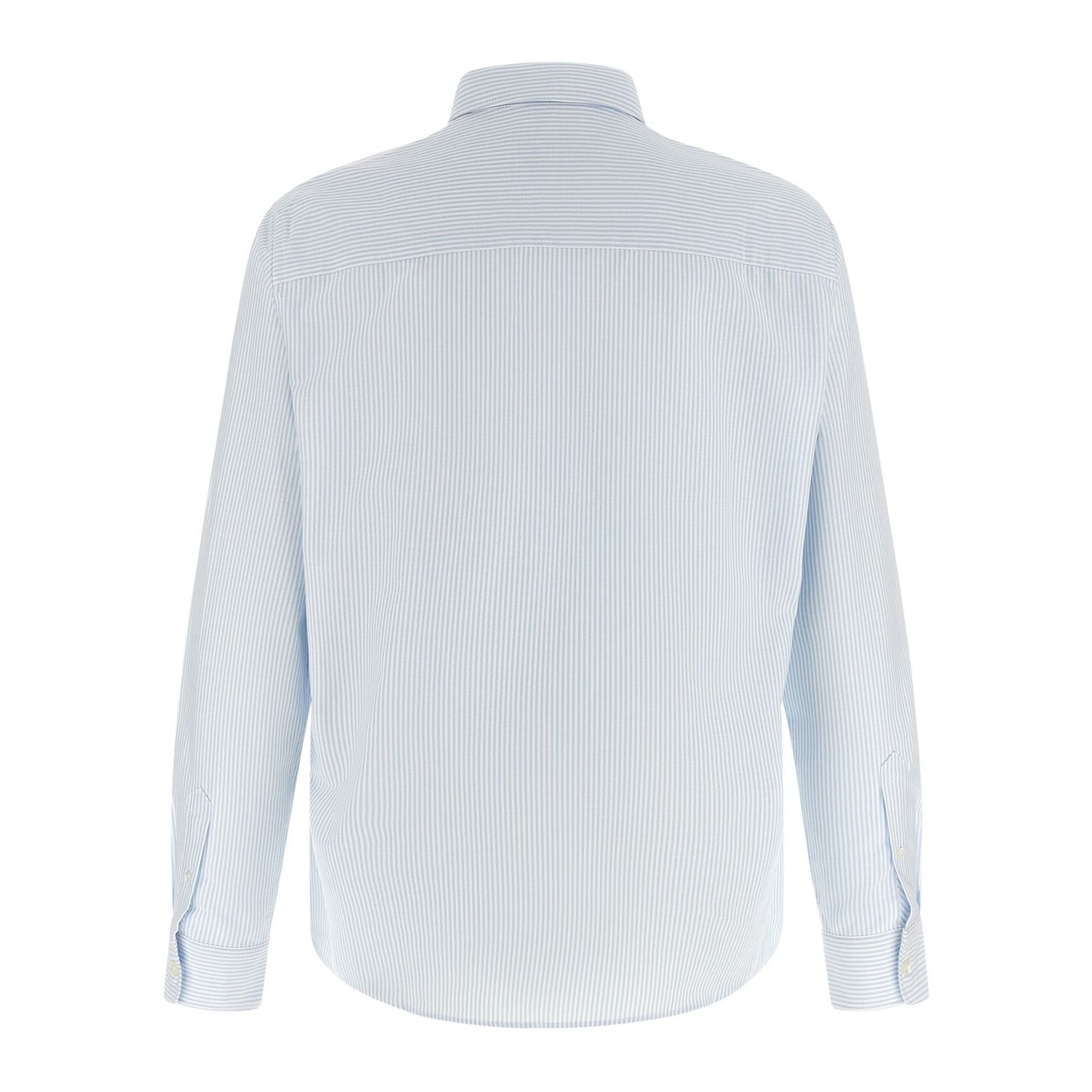 Ami Paris Blue Cotton Blouse