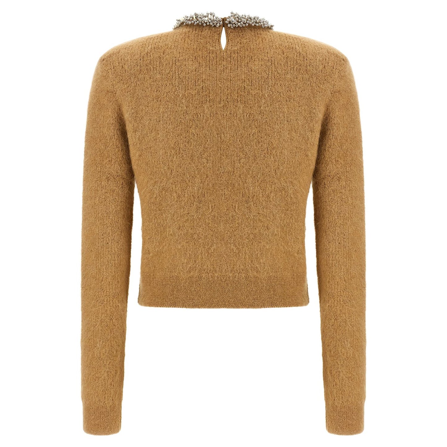 Self-Portrait Brown Polyester Cardigan
