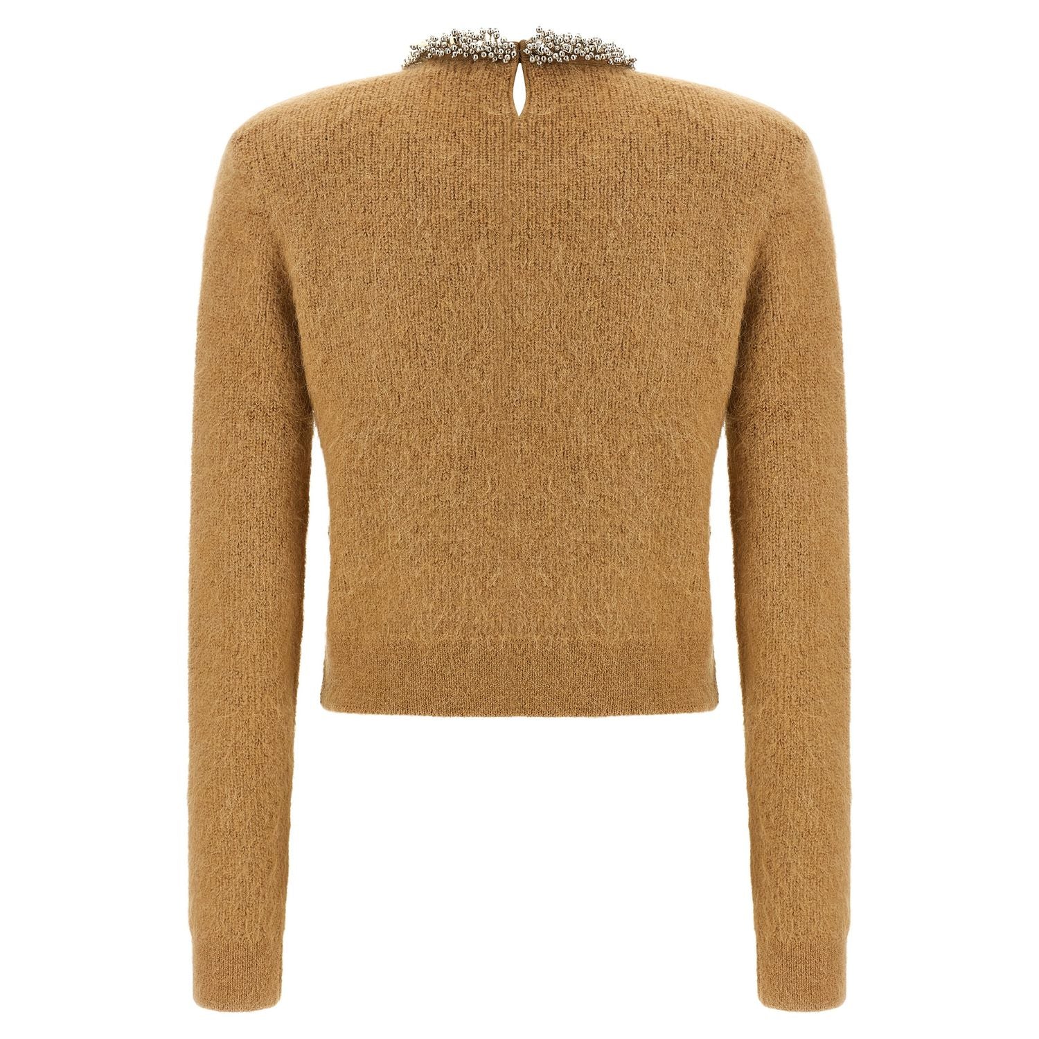 Self-Portrait Brown Polyester Cardigan