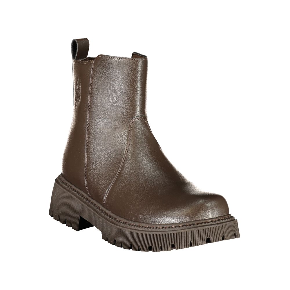 U.S. POLO ASSN. Brown Polyurethane Women's Boot