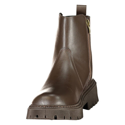 U.S. POLO ASSN. Brown Polyurethane Women's Boot