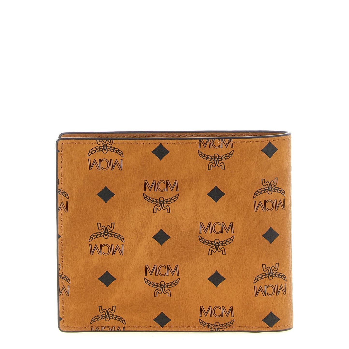 MCM Brown Polyethylene Wallet