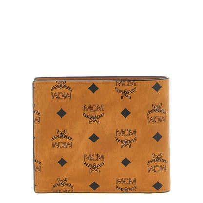 MCM Brown Polyethylene Wallet