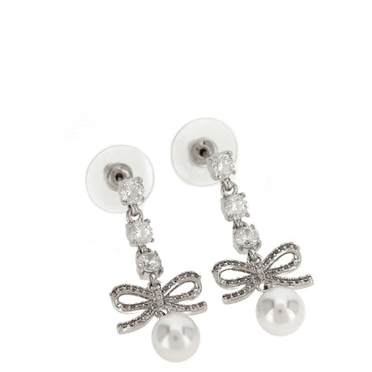 Self-Portrait Silver Brass Earrings