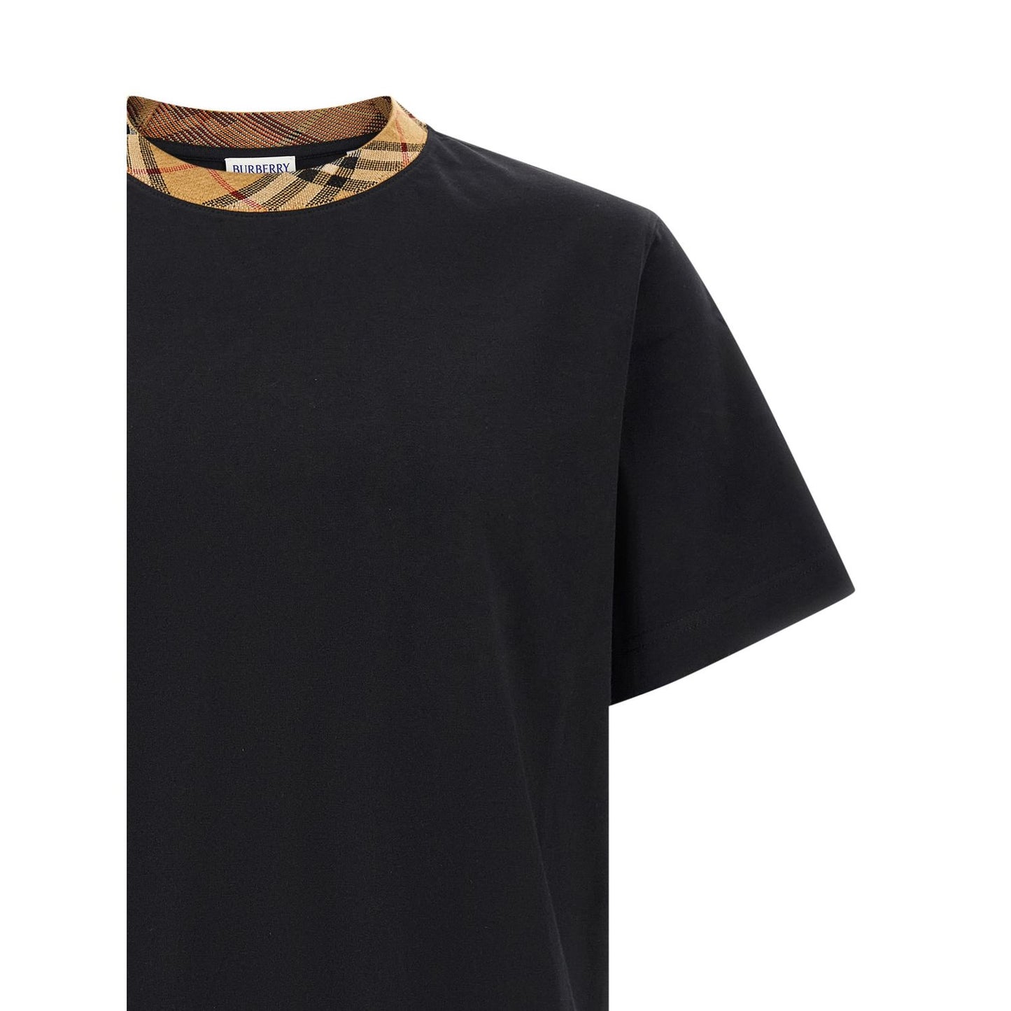 Burberry Beige Cotton T-Shirt