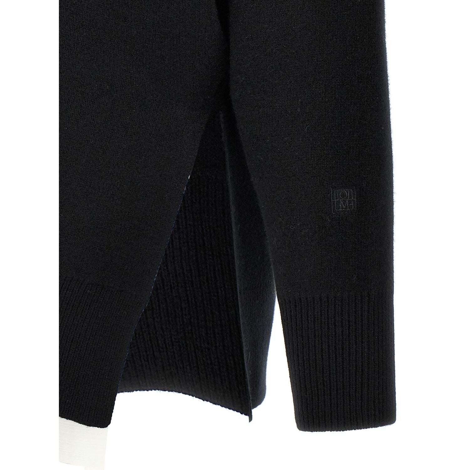 TOTEME Black Polyester Cardigan