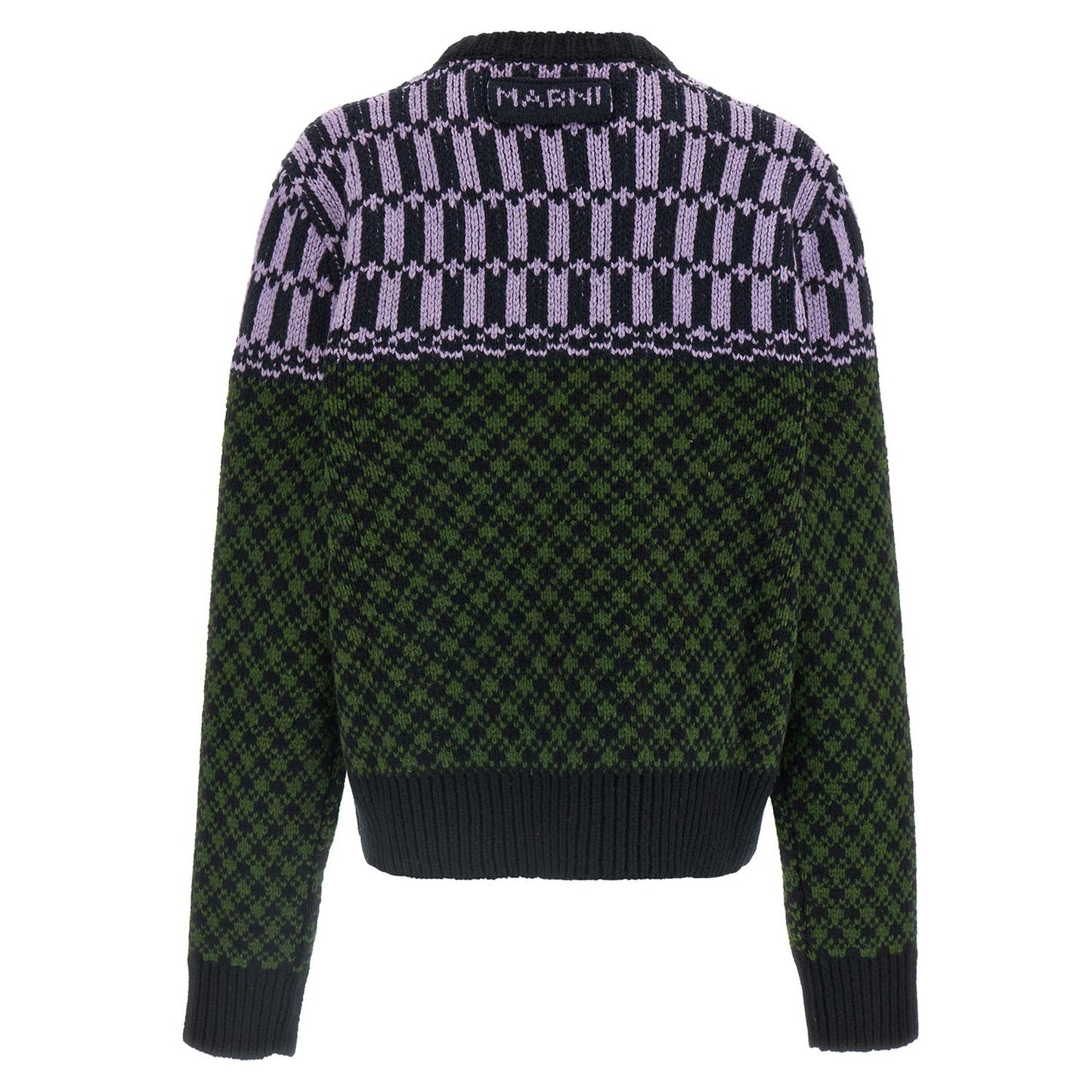 Marni Multicolor Wool Cardigan