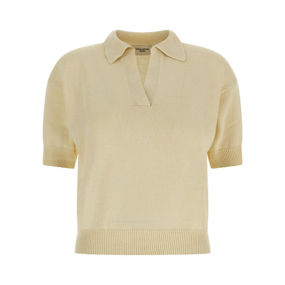 Max Mara Beige Cotton Cardigan