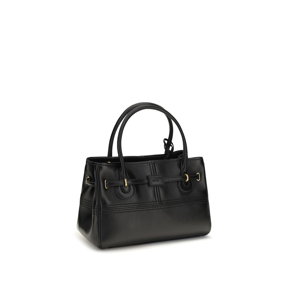 Chloé Black Buffalo Leather Handbag