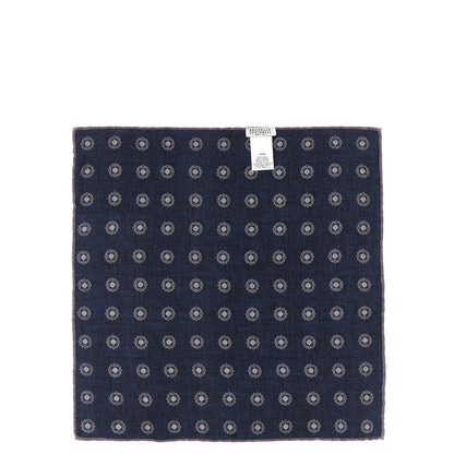 Brunello Cucinelli Multicolor Silk Pocket Square